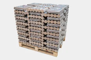 High Calorific Value 10x10cm Wood Briquettes for <b>Industrial</b> <b>Furnaces</b> Long Burning 6mm Diameter - Product Image 2