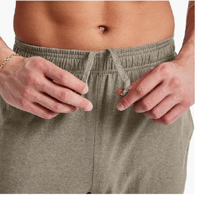 Shorts de fitness à séchage rapide pour hommes style décontracté Pantalon d'entraînement de sport en toile avec devant plat du Bangladesh - Product Image 4