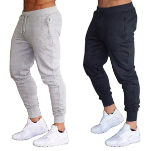 OEM Derniers Joggers d'Hiver Noirs Chauds en Polaire Épais Respirants Grande Taille avec Logo Personnalisé pour Hommes et Femmes - Product Image 2