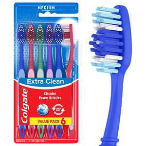 Cepillo de dientes COLGATE para adultos, biodegradable, con cerdas de carbón y nylon, mango de paja, limpiador de lengua, pasta de dientes Colgate - Product Image 4