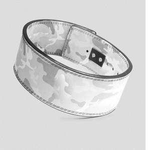 Ceinture de gymnastique Ceinture d'haltérophilie Ceinture en cuir de vachette chaude Logo personnalisé Support dorsal Fitness Bodybuilding Cuir Unisexe - Product Image 1