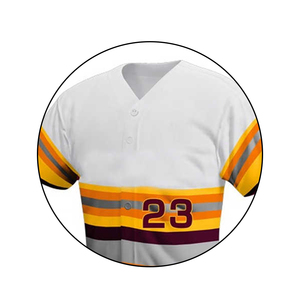 Poliéster béisbol Jersey traje diseño Jersey y pantalón Kit al por mayor personalizado varios estilos uniforme de béisbol - Product Image 4