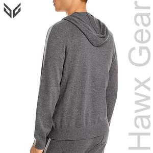 Sudaderas con capucha de diseño personalizado para hombre, nuevo estilo, forro polar transpirable con patrón sólido, ropa de calle de invierno de talla grande XS, gran oferta, teñido liso - Product Image 4