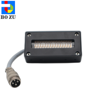 Lámpara LED UV Refrigerada por Agua SL-601528B-01 60x15mm, Luz de Curado UV para Impresora de Inyección de Tinta Digital, Piezas de Secado de Tinta UV