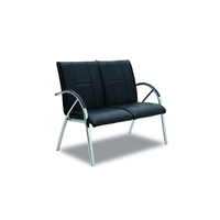 Chaises en métal, chaise d'attente pour hôpital, clinique, bureau, réception, station de travail, meubles, dossier haut ergonomique