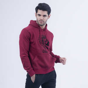 Sudadera con Capucha Color Granate Esencial - Tallas XS/S/M/L/XL - Product Image 2