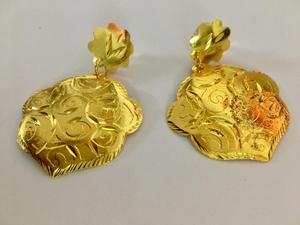 Best Selling 18K Micro Gold Plated Handmade Earrings for European Women Latin America's Party Vintage Zircon High Quality Chains - Product Image 6