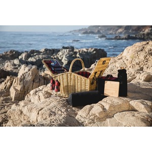 Deluxe <b>Picnic</b> Basket with <b>Blanket</b>-Soft Handmade Storage Basket Wholesale eco-friendly Made in Viet Nam - Product Image 6