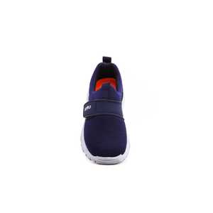 Boys Navy KD2184 Casual Canvas Basketball Style Shoes - Product Image 1