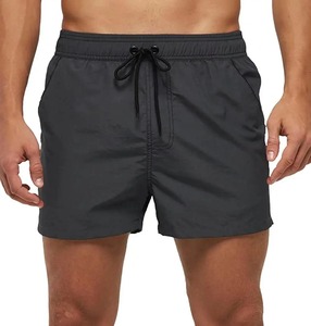 Printemps été poches décontractées pantalons Shorts boutons courts hommes musculation shorts pour hommes coton lin shorts de course - Product Image 6