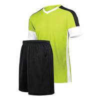 Maillots de football personnalisables de haute qualité imprimés par transfert thermique, style France Argentine Messi, 100% polyester, uniformes pour adultes