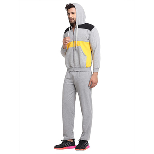 Survêtement de sport d'hiver 100 % coton molletonné pour hommes adultes, avec sweat à capuche élégant et pantalon à taille élastique, idéal pour le football - Product Image 4