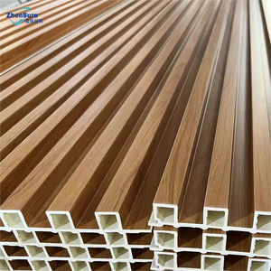 Panel <span class=keywords><strong>de</strong></span> Pared <span class=keywords><strong>de</strong></span> PVC con Aspecto <span class=keywords><strong>de</strong></span> <span class=keywords><strong>Madera</strong></span> Real, Panel <span class=keywords><strong>de</strong></span> Pared <span class=keywords><strong>de</strong></span> PVC Acanalado para Decoración <span class=keywords><strong>de</strong></span> Interiores - Product Image 1