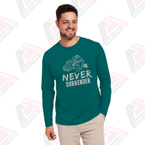 Camiseta de Jersey de algodón de manga larga para hombre Heritage, apliques cómodos de verano ecológicos disponibles, estilos de pana de mezclilla Batik - Product Image 2