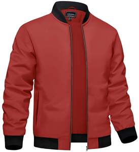 Blousons bombardiers pour hommes Blouson coupe-vent épais et chaud pour hommes Manteaux de baseball pour hommes Vêtements d'extérieur pour hommes - Product Image 1