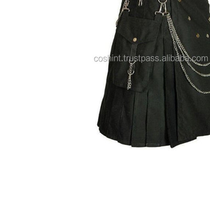 กระโปรงพับจีบสำหรับผู้ชายบทความใหม่ของความสะดวกสบายทันสมัยคุณภาพดีทนทาน - Product Image 5