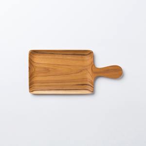 Meilleur prix cuisine plateau en bois ensemble plateaux de fruits rectangulaires solides gourmet dîner vaisselle de l'usine - Product Image 5