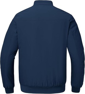 Vestes de bombardier pour hommes en gros sur mesure OEM vestes de bombardier hip hop sur mesure fabricant de blouson aviateur pour hommes - Product Image 2