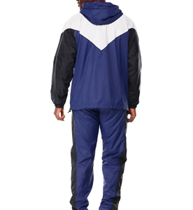 Wholesale 2026 Windbreaker Shorts and <b>Jacket</b> Sets <b>Zip</b> <b>up</b> <b>Jacket</b> and Shorts Reflective Nylon Windbreaker Tracksuit Set For Men - Product Image 4