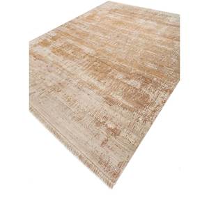 Alfombra Grande Entropy Ivory Anudada a Mano, Rectangular 9x12, Lana Afgana y Seda de Bambú, Patrón Abstracto para el Hogar y Pasillo - Akwb-3541 - Product Image 2