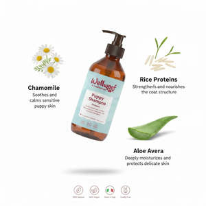 Shampoo Delicato per Cuccioli RedMoringa 200 mL OEM PL Italia, Shampoo Biodegradabile per Animali Domestici per Toelettatura e Pulizia, in Plastica per Uso in Bagno - Product Image 3
