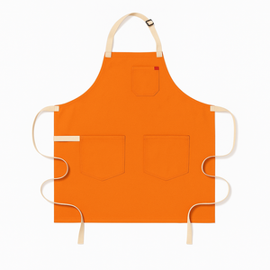 Custom Logo Canvas Chef Cottons Waiter Unisex Uniform Cooking <b>Kitchen</b> <b>Aprons</b> Commercial Cafe Restaurant <b>Aprons</b> - Product Image 4