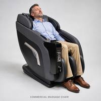 Sillón de Masaje 3D que Funciona con Monedas, con Aceptador de Billetes, Reclinable Comercial Resistente para Sala de Espera, Centro Comercial, Gimnasio