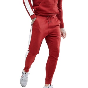 Ensemble de survêtements en nylon unisexe coupe-vent Gym Fitness Sweats à capuche de course zippés de haute qualité Costume d'automne coupe-vent 2 pièces pour hommes - Product Image 1