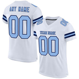 Jersey de fútbol americano personalizable para jóvenes, duradero, transpirable para la escuela, partido, Club, entrenamiento, juegos de Práctica, uniforme de estilo profesional - Product Image 5