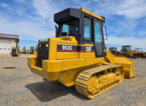 Livraison gratuite Chargeuse sur chenilles CATERPILLAR 953C Cabine EROPS avec chauffage/climatisation Radio fonctionnelle Chargeuse sur chenilles avec godet à dents - Product Image 4