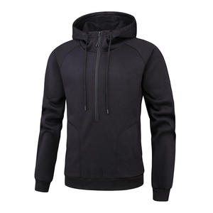 Fabricants d'usine directs sweats à capuche sur mesure personnaliser la conception et le logo personnaliser tissu confortable fermeture éclair sweats à capuche thermiques - Product Image 6