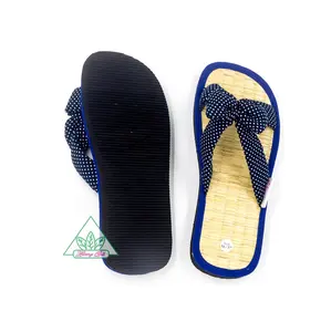 Eco-friendly Handmade Products Cinnamon Slipper 100% High Quality Bow Shape Slippers New Arrival