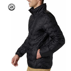 Chaquetas Acolchadas Casuales Personalizadas de Alta Calidad para Hombre, Cuello Alto, Logotipo Frontal, Transpirables, de Secado Rápido, Invierno, Poliéster/Nailon, Exterior de Algodón - Product Image 4