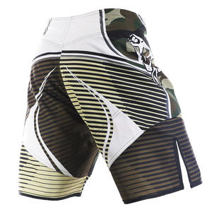 Servicios OEM, Precio Razonable, Shorts MMA Unisex de Diseño Personalizado, Casuales, Sólidos, de Cintura Media, Secado Rápido, Transpirables, de Spandex/Poliéster - Product Image 3