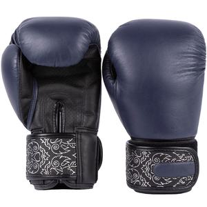 Gants MMA et Kick Boxing en cuir de vachette de haute qualité 6oz 12oz 16oz Tailles de sangle réglables pour l'entraînement aux arts martiaux - Product Image 1