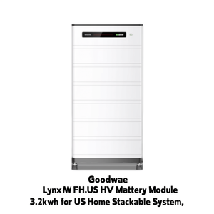 Módulo de Batería Híbrida GoodWe Lynx FH-US HV LiFePO4 de 3.2kWh para Sistema Apilable en Hogares de EE. UU. - Product Image 2