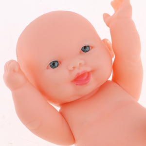 Muñeco de Vinilo Realista de 11 cm, Mini Modelo de Bebé Reborn, Juguete para Niños, Juguete de Dibujos Animados Suave con Material de Tela - Product Image 1