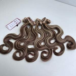 100% Vietnamien Remy Extensions de Cheveux Long Bande 14 Pouces Eau Ondulée Double Dessiné Cheveux Humains Bruts - Product Image 1
