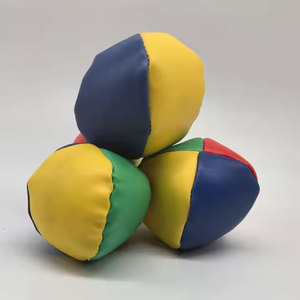 Bola de malabares ecológica, pelota de malabares multicolor para niños jugando en buen material a la venta 2025 - Product Image 4