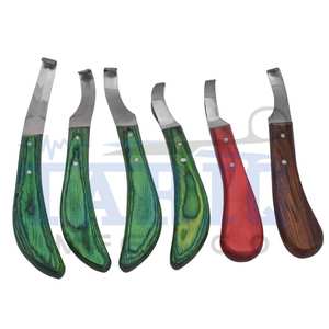 Cuchillo profesional para pezuñas de herrador, herramienta de recorte de pezuñas de acero inoxidable de TARIQ MFG CO CE ISO - Product Image 5