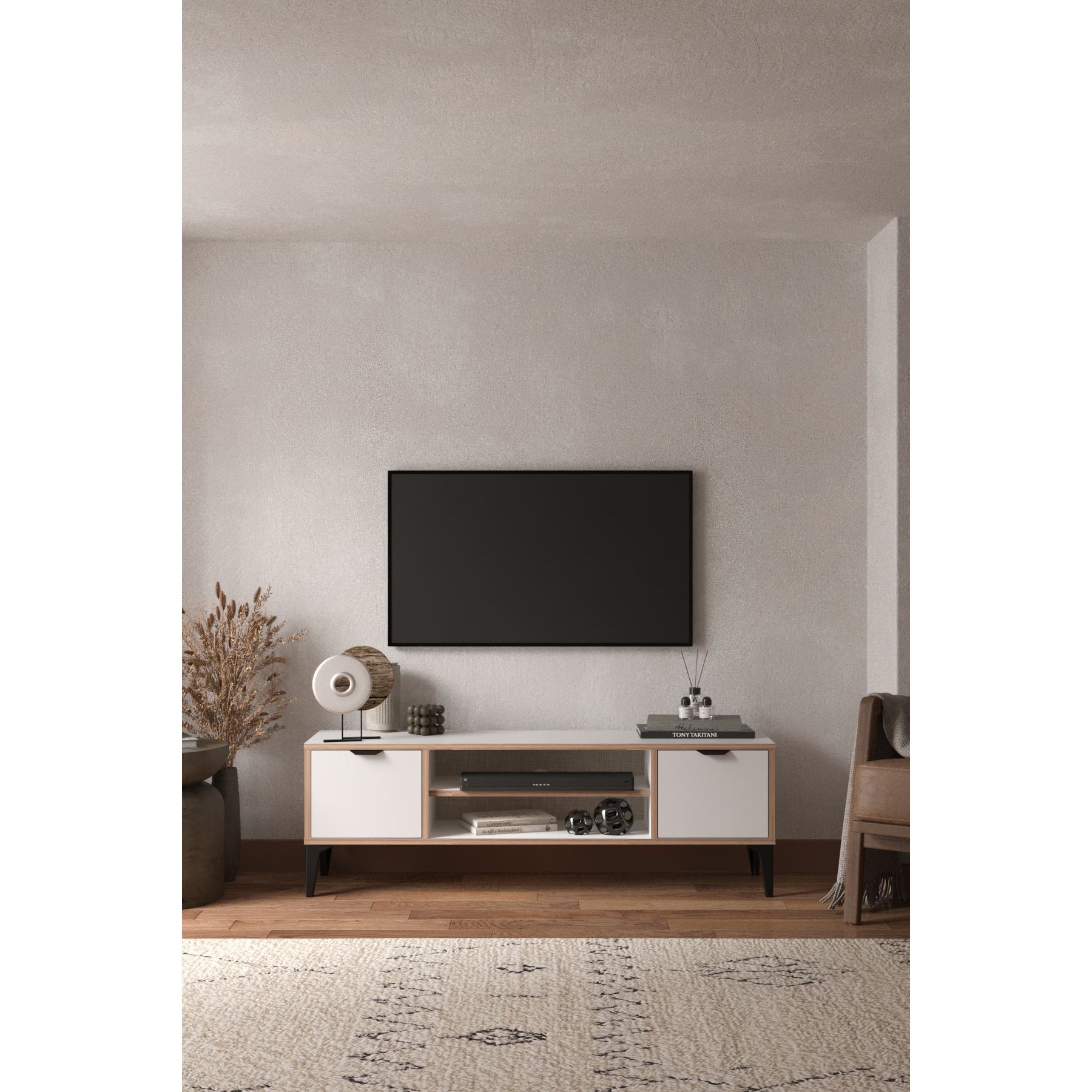 Live TV Turkey Stylish Home Furniture TV Stands Wall Shelf - Main Image