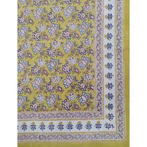 Quality Block Printed Flat <b>Sheet</b> <b>Fitted</b> Bed <b>Sheets</b> in King Queen & Twin Sizes for Bedroom Hotel & Hospital Use - Product Image 1