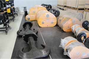 <span class=keywords><strong>Din15401</strong></span> tiêu chuẩn nhiệm vụ nặng nề 20ton đơn Shank móc với chốt an toàn cho Cần cẩu - Product Image 4