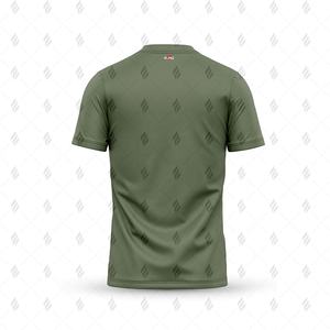 Camiseta Clásica de Algodón para Hombre de Alta Calidad al por Mayor, 180 GSM, Cuello Redondo, Manga Corta, con Tejido Suave y Acabado Antiarrugas - Product Image 3