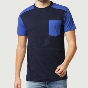 Suministro directo de fábrica Camisetas de bolsillo para hombres Hechas en el mejor material Camisetas de bolsillo para hombres Camisetas ligeras con bolsillo para hombres - Product Image 3