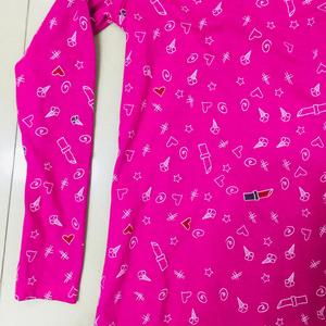 Vente en gros T-shirts décontractés grande taille pour femmes 160 GSM T-shirt à manches longues en coton léger AOP imprimé à col rond pour femmes à paillettes - Product Image 4