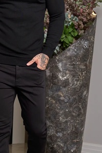 Camiseta de Manga Corta Personalizada con Logotipo para Hombre, Camiseta Polo de Alta Calidad, Transpirable, con Patrón Sólido, Camiseta Polo de Manga Larga para Hombre de Alta Calidad - Product Image 5