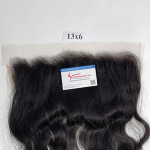 Perruques HD Lace Frontal Extensions de cheveux humains vietnamiens bruts HD Lace de qualité supérieure 13x6 Lace Frontal Hair - Product Image 1