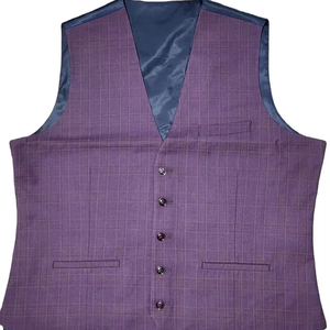 Vente en gros de gilets chauffants en laine sans manches respirants avec logo personnalisé et patchwork à la mode gilets d'hiver pour hommes - Product Image 4