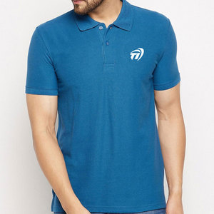 เสื้อยืดโปโลผู้ชายน้ำหนักเบาดีไซน์ตามสั่ง - Product Image 1